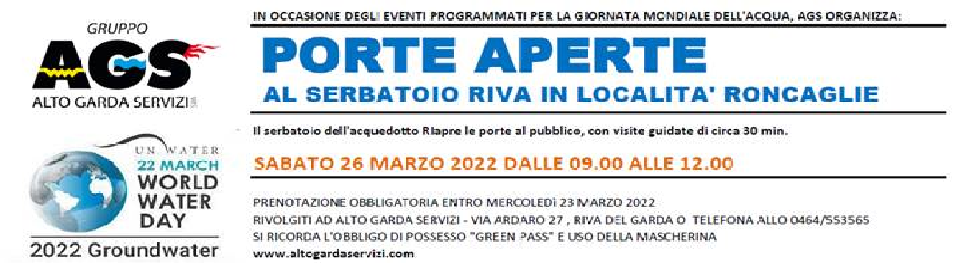 Cover news: Porte aperte al Serbatoio Riva